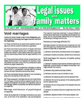 Requisites of marriage the family code
